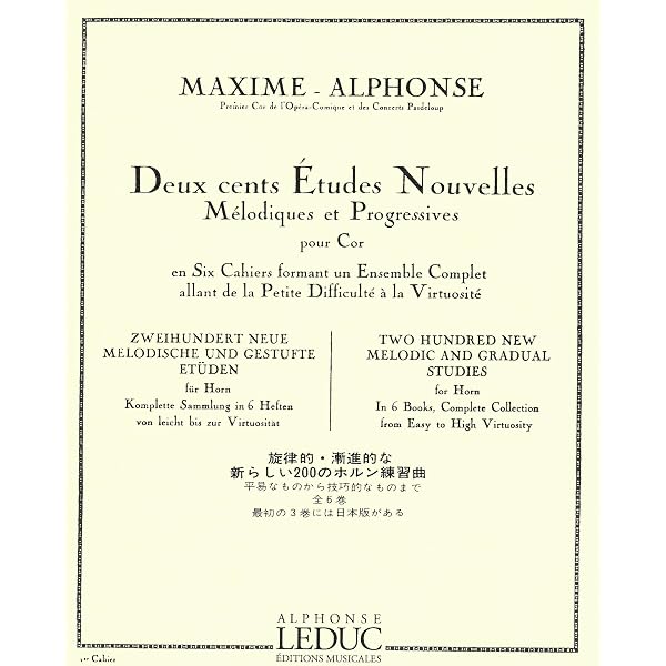 Amazon.com: Alphonse: 200 New Melodic and Gradual Etudes - Volume